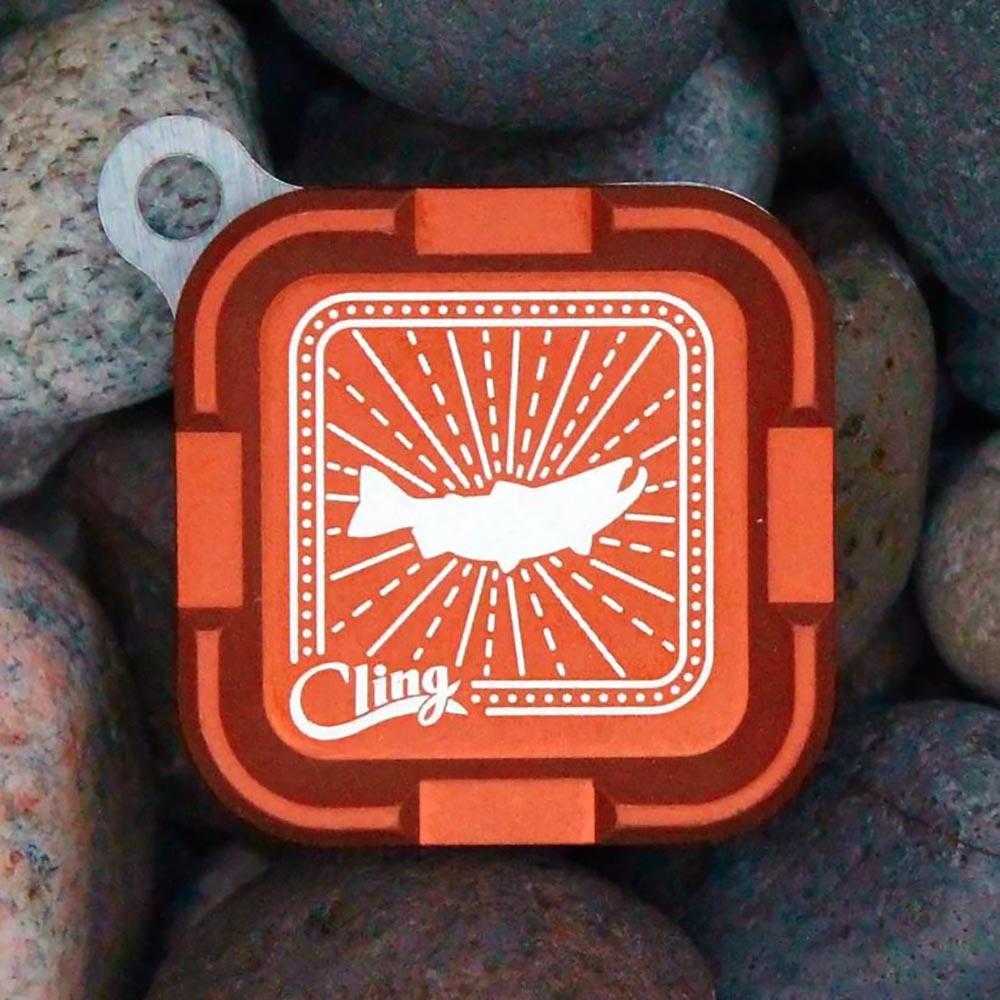 Cling Mag Grab Mini Center of Attention in Orange